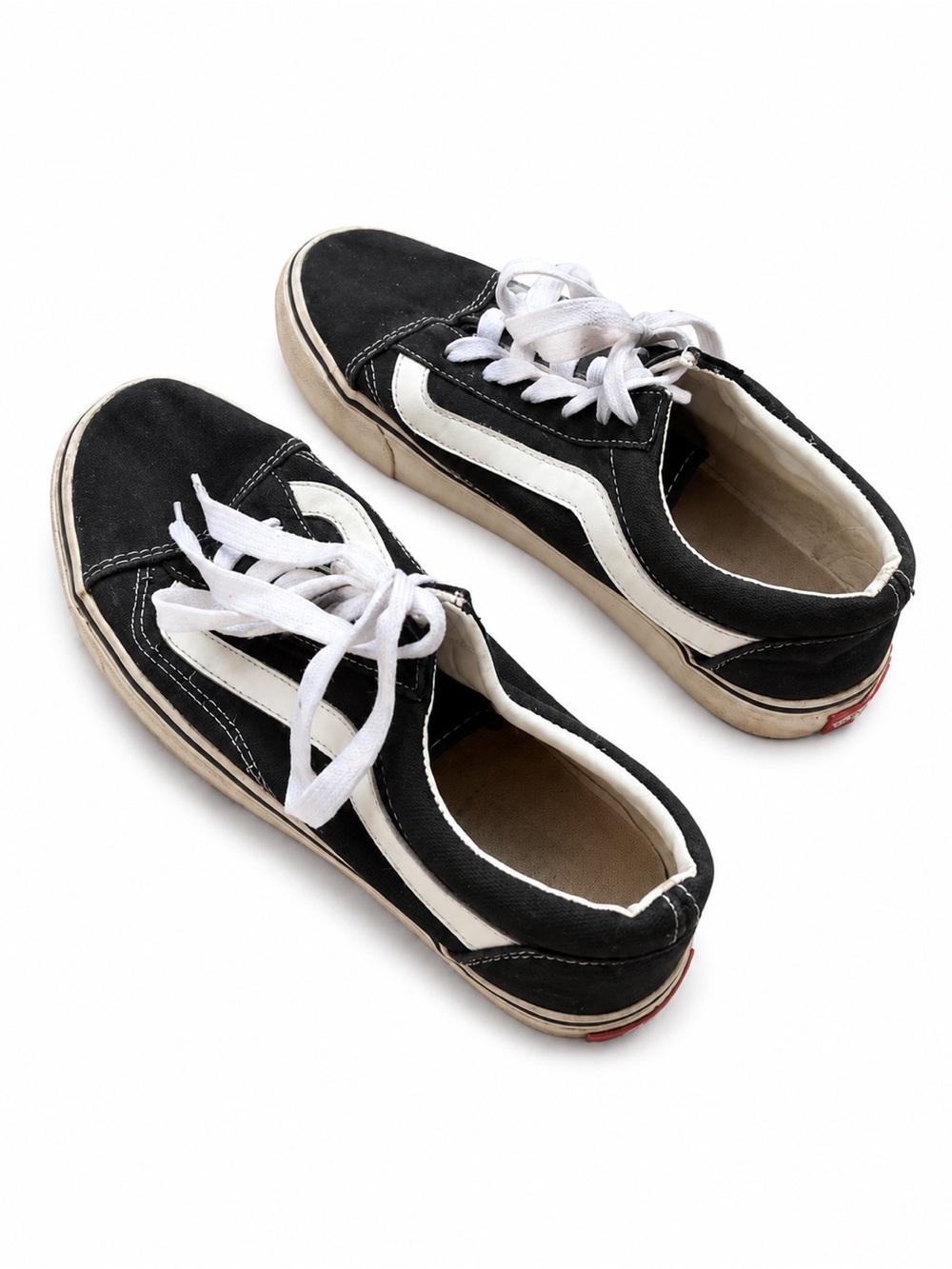 Vans Old Skool Black White Skate Sneakers Women’s 7.5